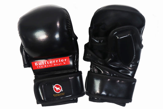 BULL TERRIER MMA Gloves BASIC 6oz Black