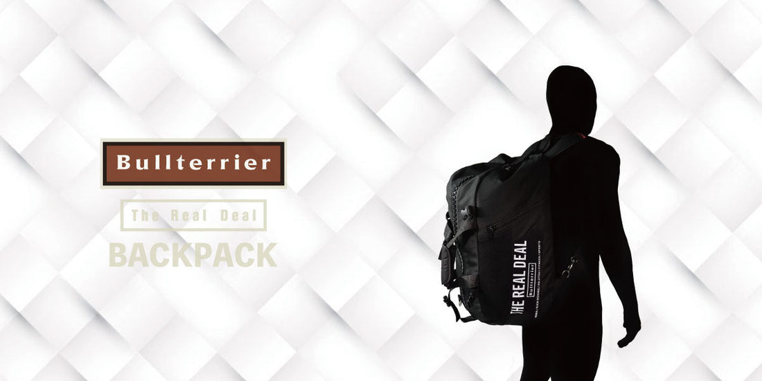 BULL TERRIER New 3 Way BACKPACK BIG ZIP 3.0 Model Available