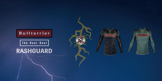 BULL TERRIER New Rash Guard Long Sleeve LIGHTNING Model Available