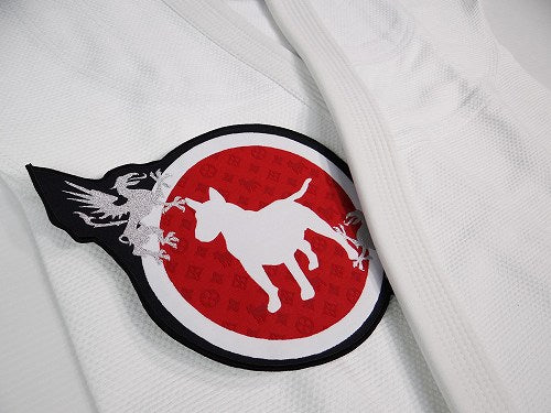 BULL TERRIER Embroidery Patch Die Cut