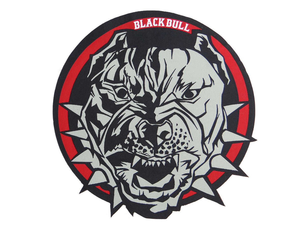 BLACK BULL Embroidery Patch