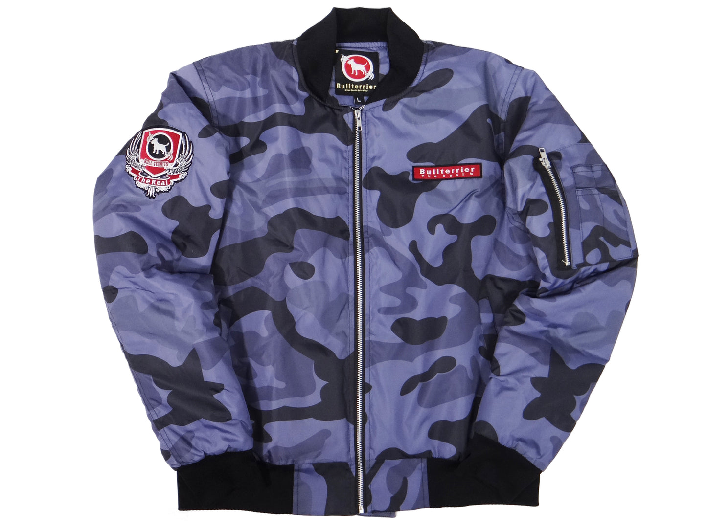 BULL TERRIER MA-1 Jacket Traditional Camo