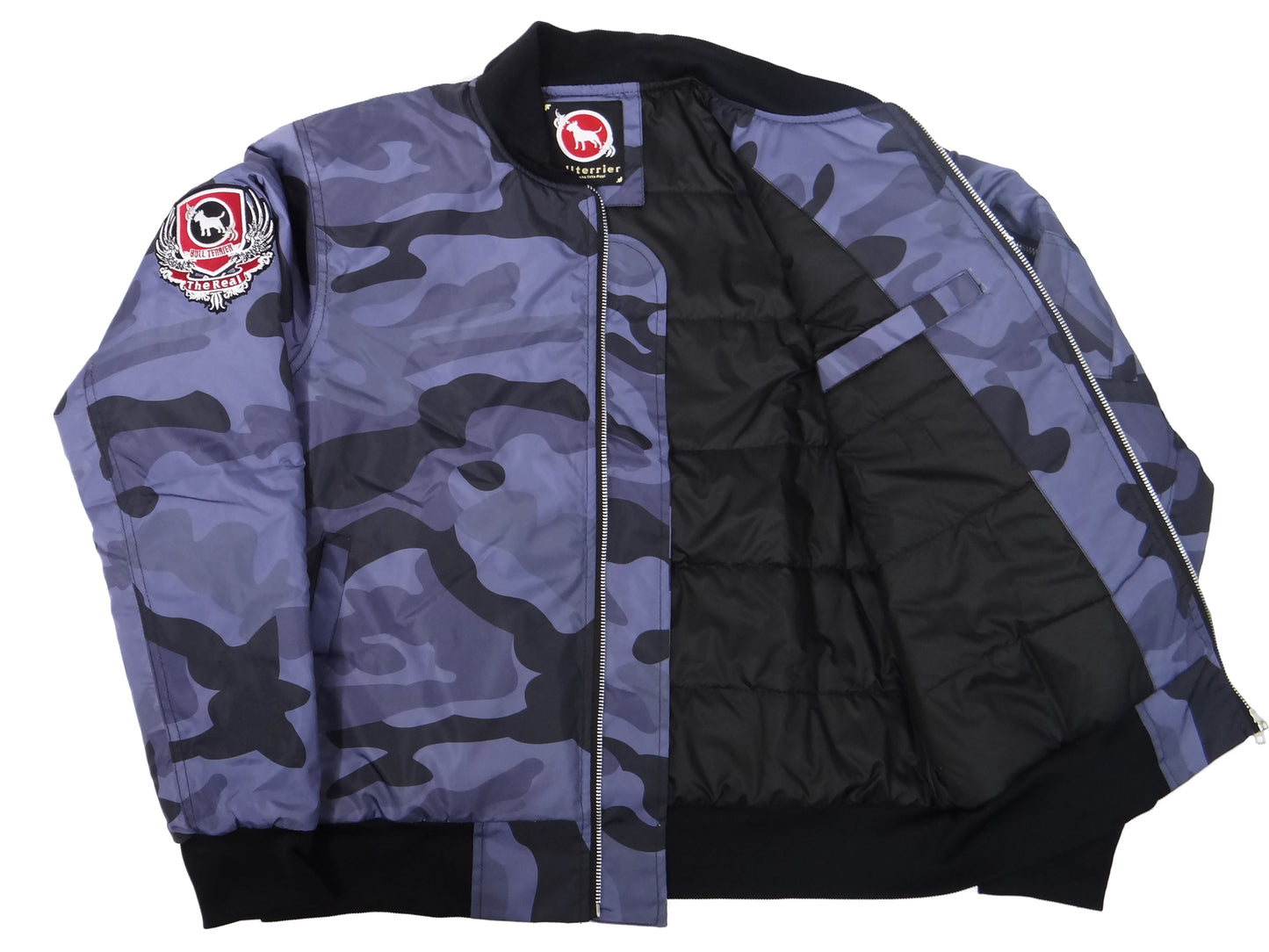 BULL TERRIER MA-1 Jacket Traditional Camo
