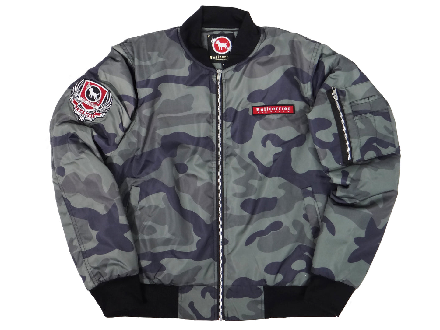 BULL TERRIER MA-1 Jacket Traditional Camo