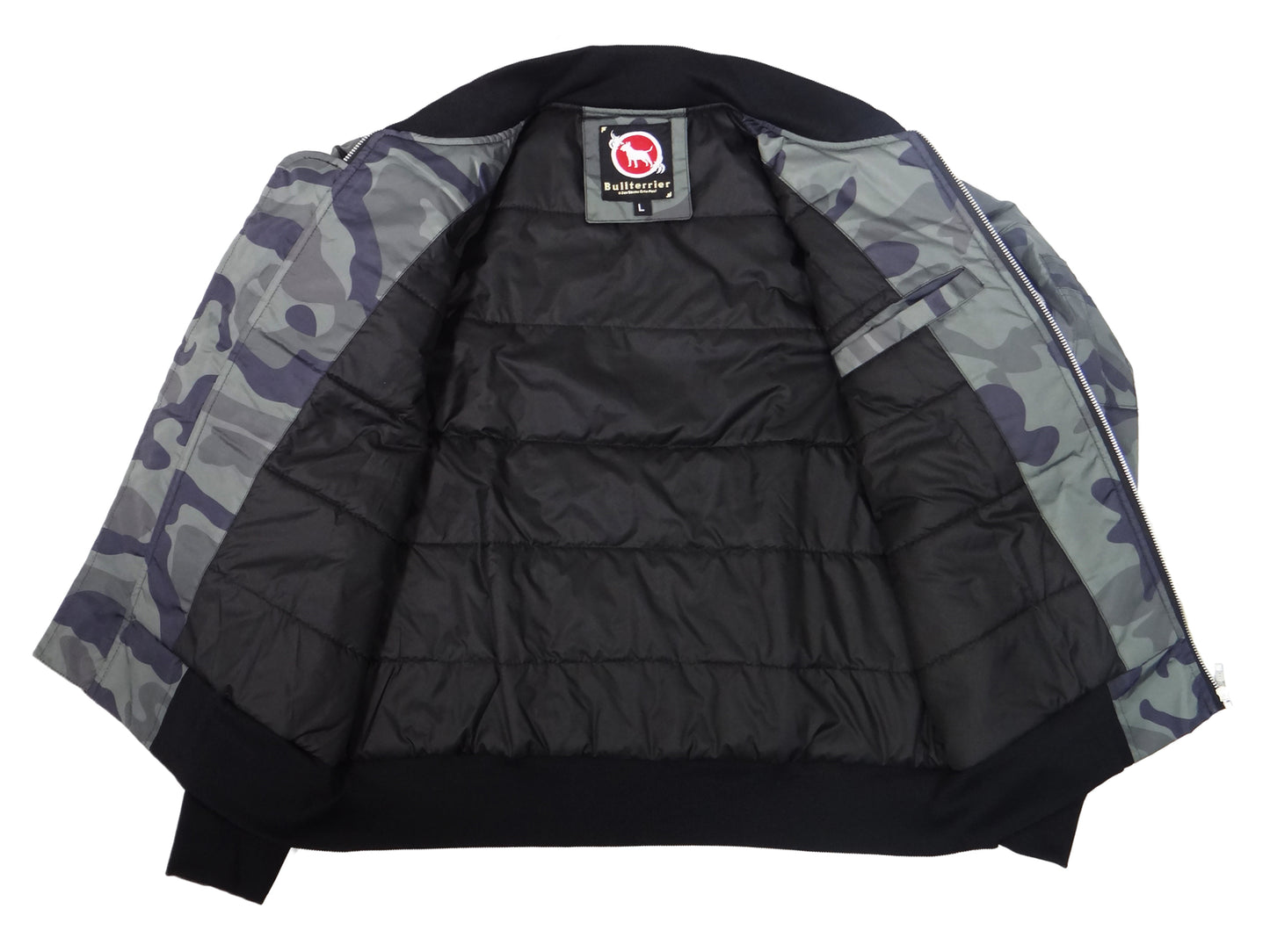 BULL TERRIER MA-1 Jacket Traditional Camo