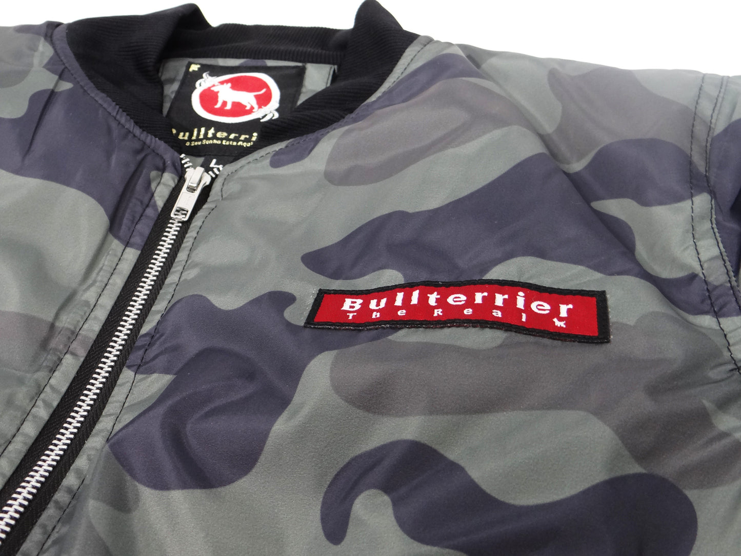 BULL TERRIER MA-1 Jacket Traditional Camo