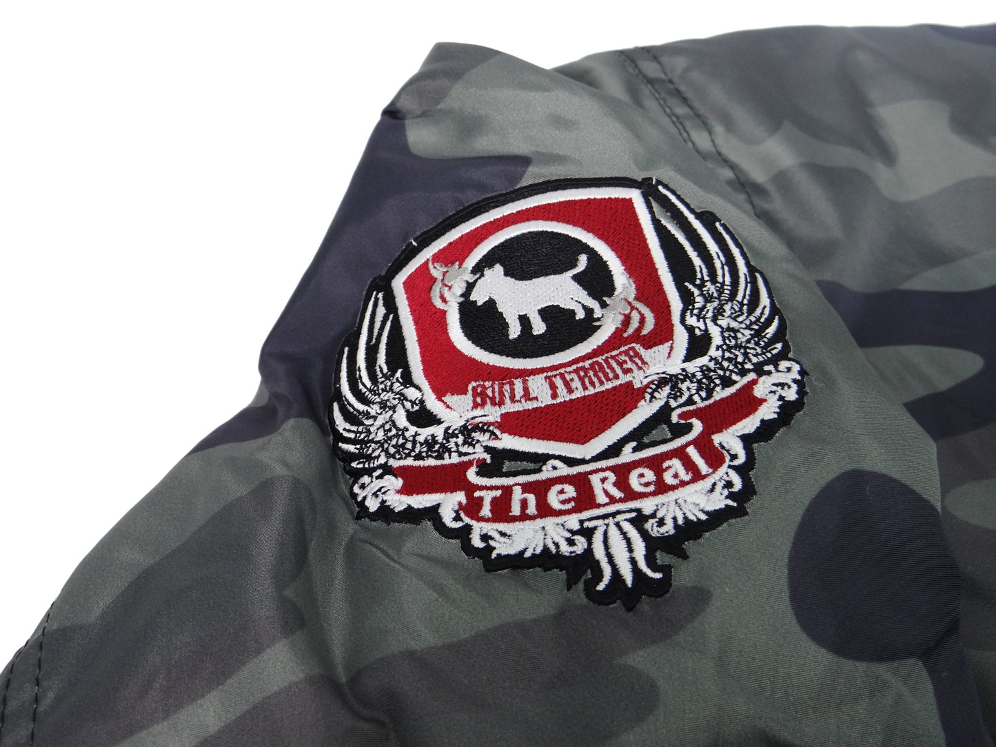 BULL TERRIER MA-1 Jacket Traditional Camo