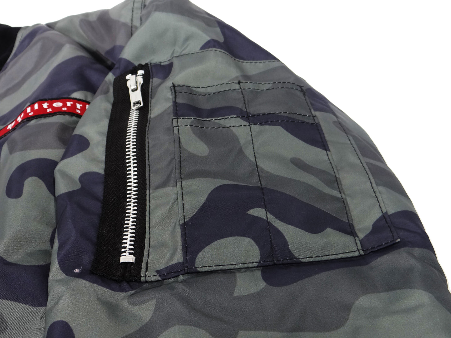 BULL TERRIER MA-1 Jacket Traditional Camo