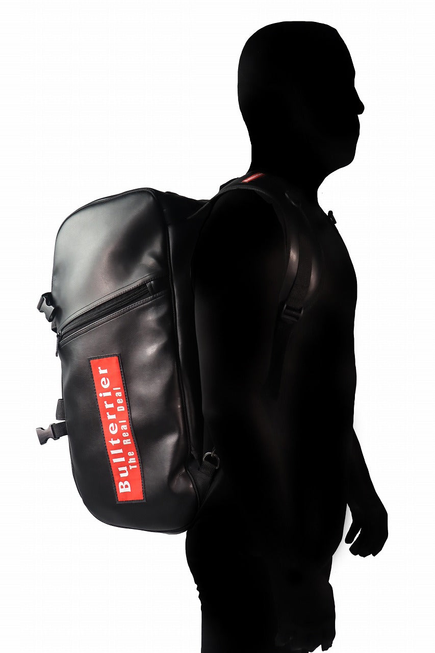 BULL TERRIER Leather 3 Way Backpack Big Zip