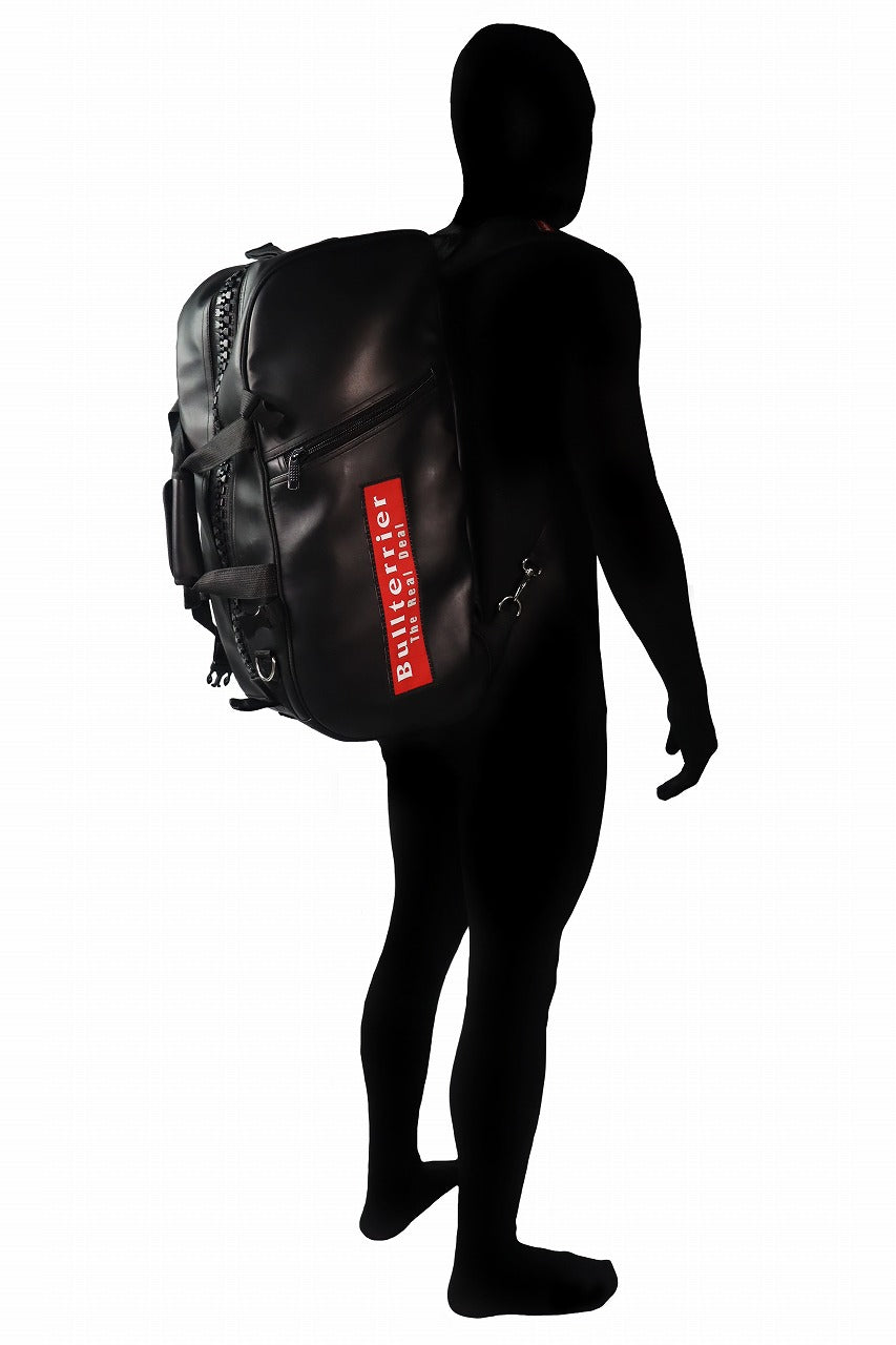 BULL TERRIER Leather 3 Way Backpack Big Zip