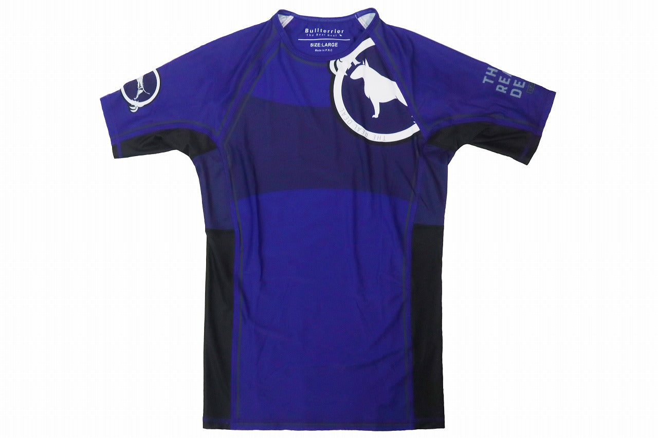 BULL TERRIER Rashguard RANK 2.0 Short Sleeve