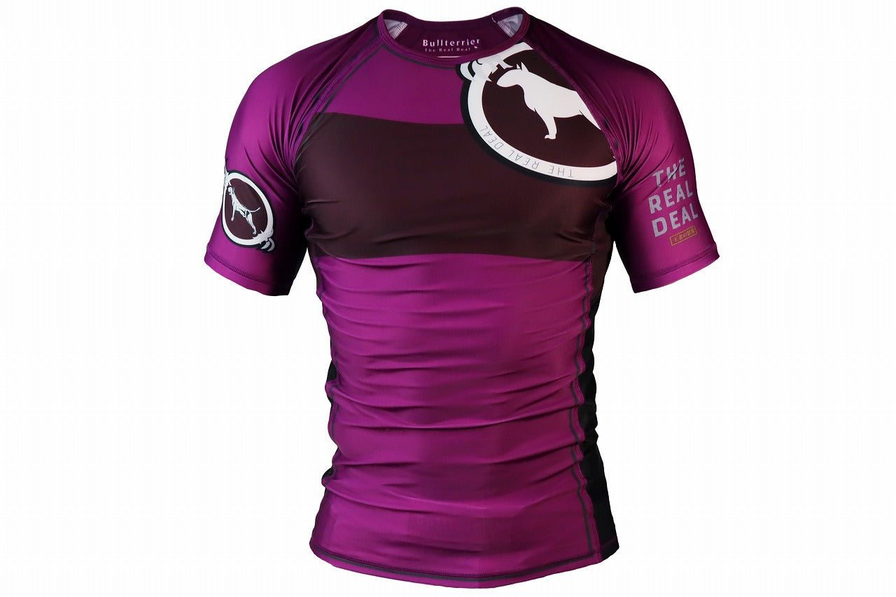 BULL TERRIER Rashguard RANK 2.0 Short Sleeve