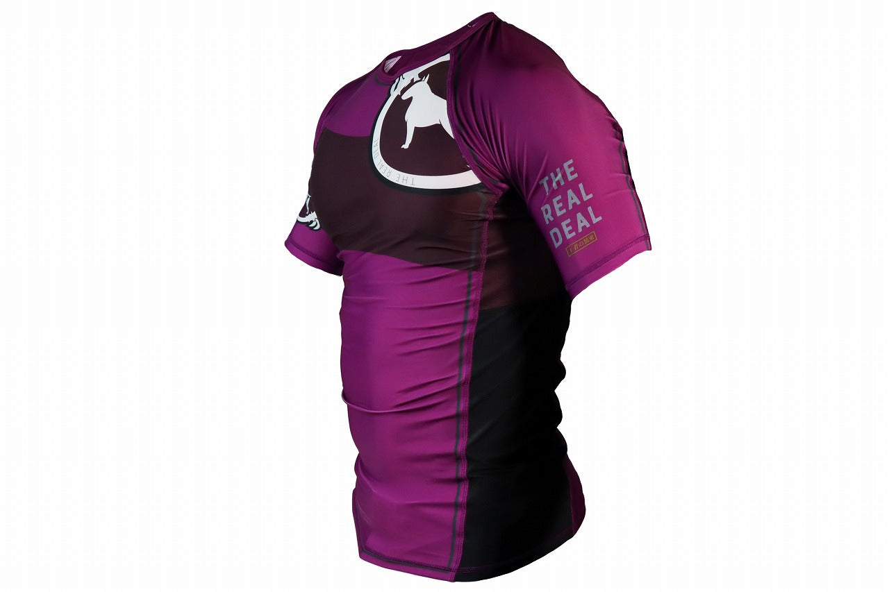 BULL TERRIER Rashguard RANK 2.0 Short Sleeve