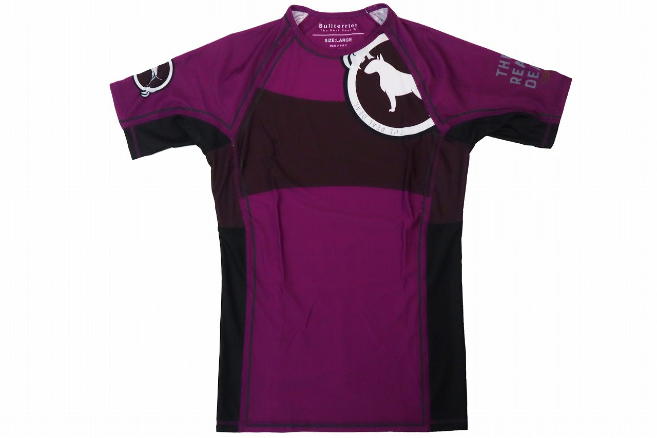 BULL TERRIER Rashguard RANK 2.0 Short Sleeve