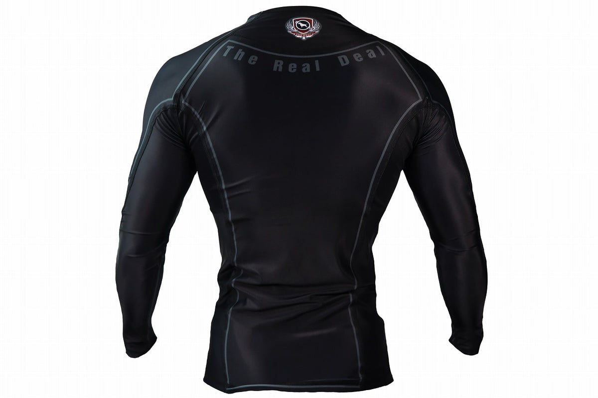 BULL TERRIER Rash Guard TRADITIONAL Long Sleeve