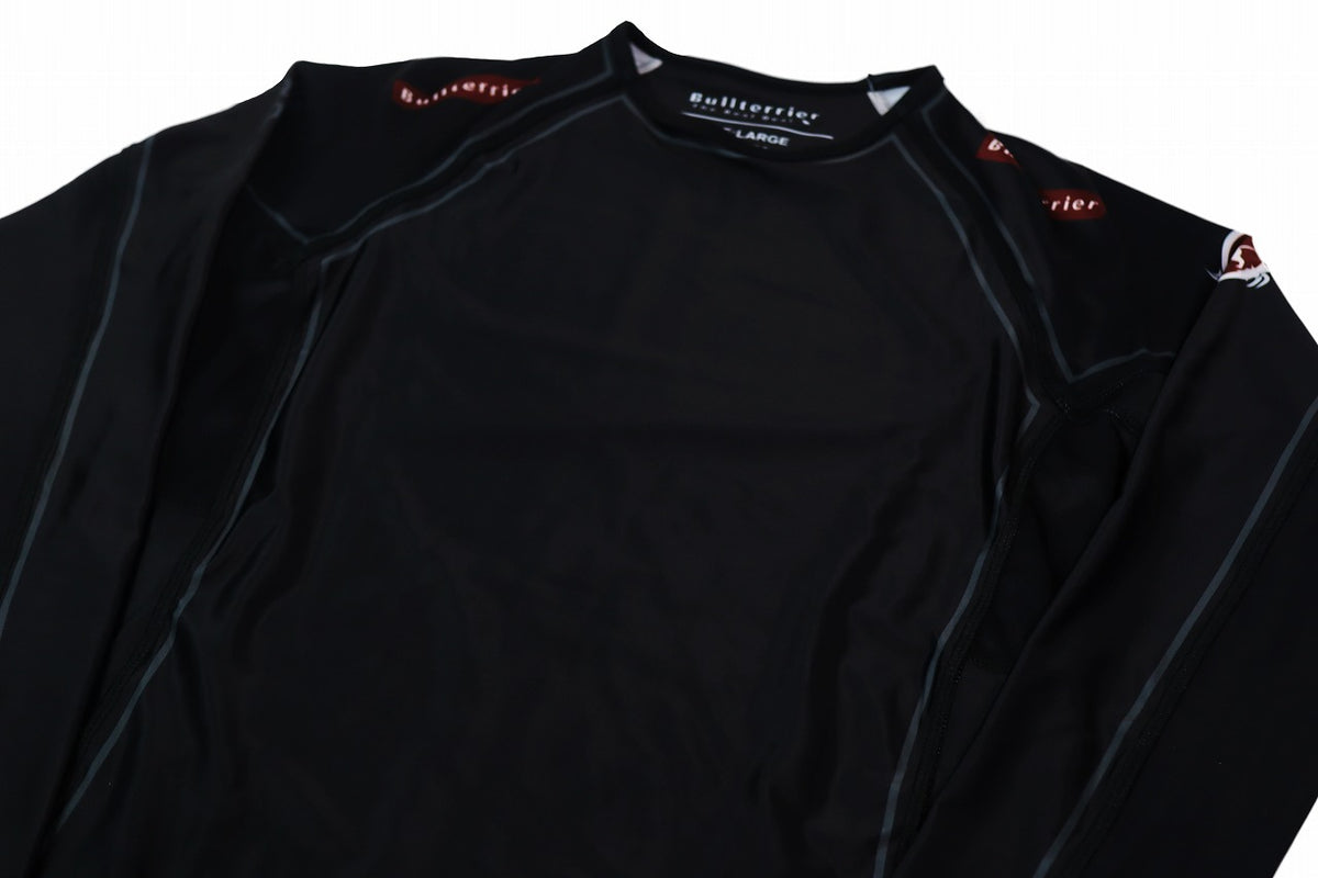 BULL TERRIER Rash Guard TRADITIONAL Long Sleeve