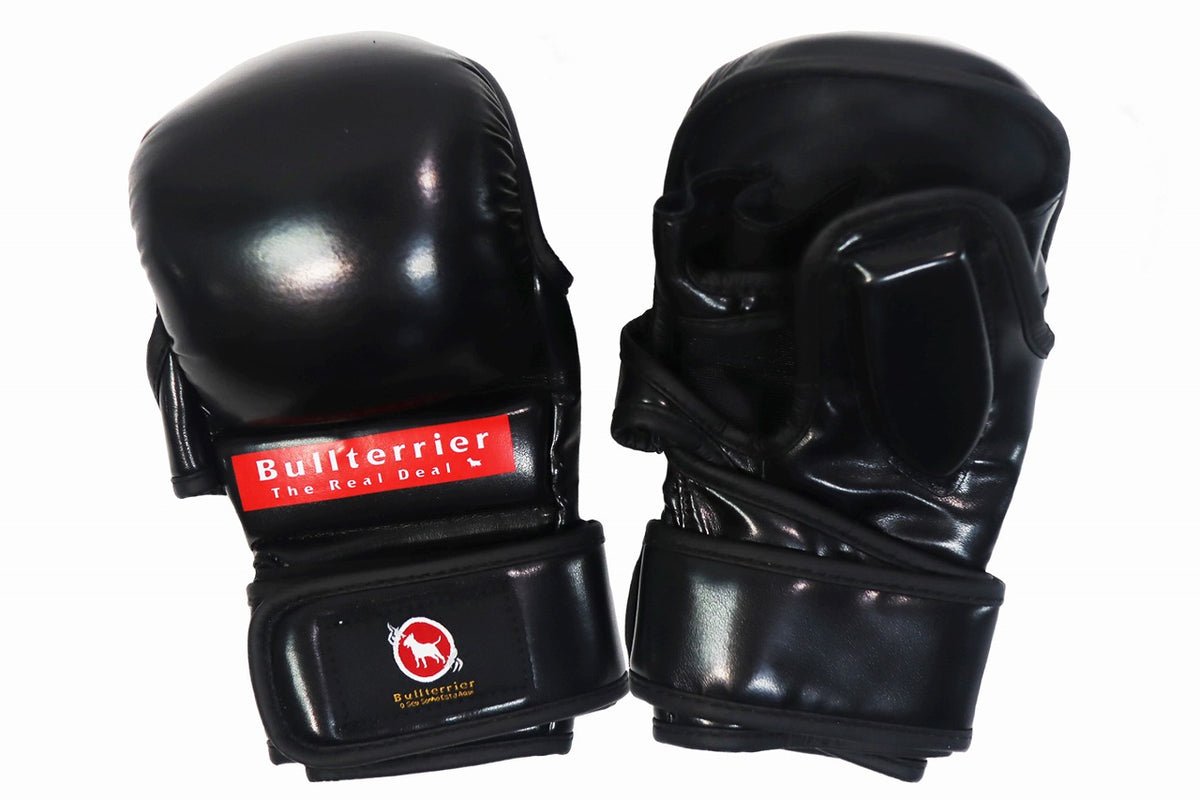 BULL TERRIER MMA Gloves BASIC 6oz Black