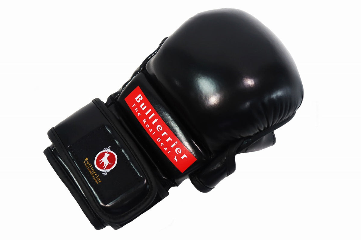 BULL TERRIER MMA Gloves BASIC 6oz Black