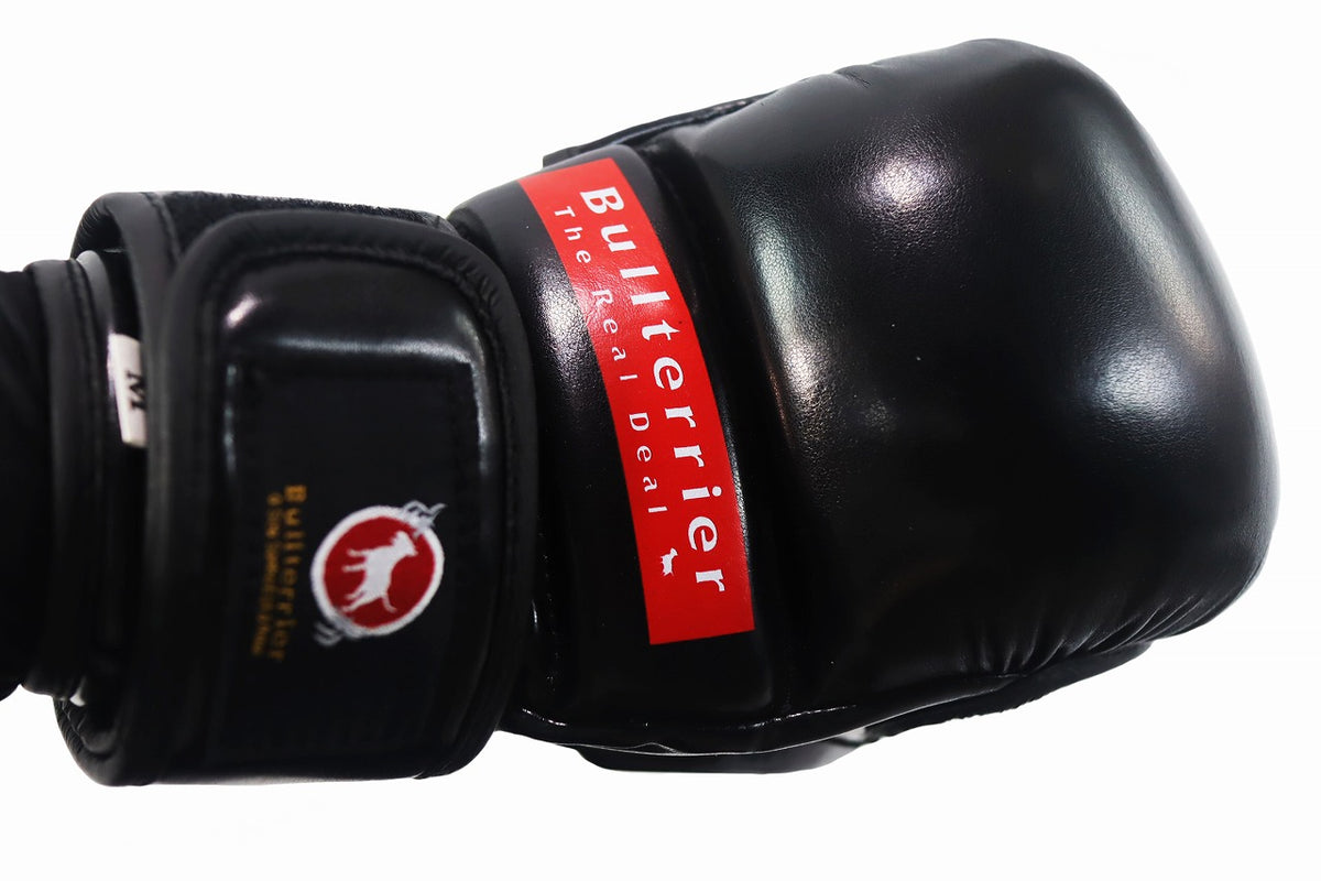 BULL TERRIER MMA Gloves BASIC 6oz Black