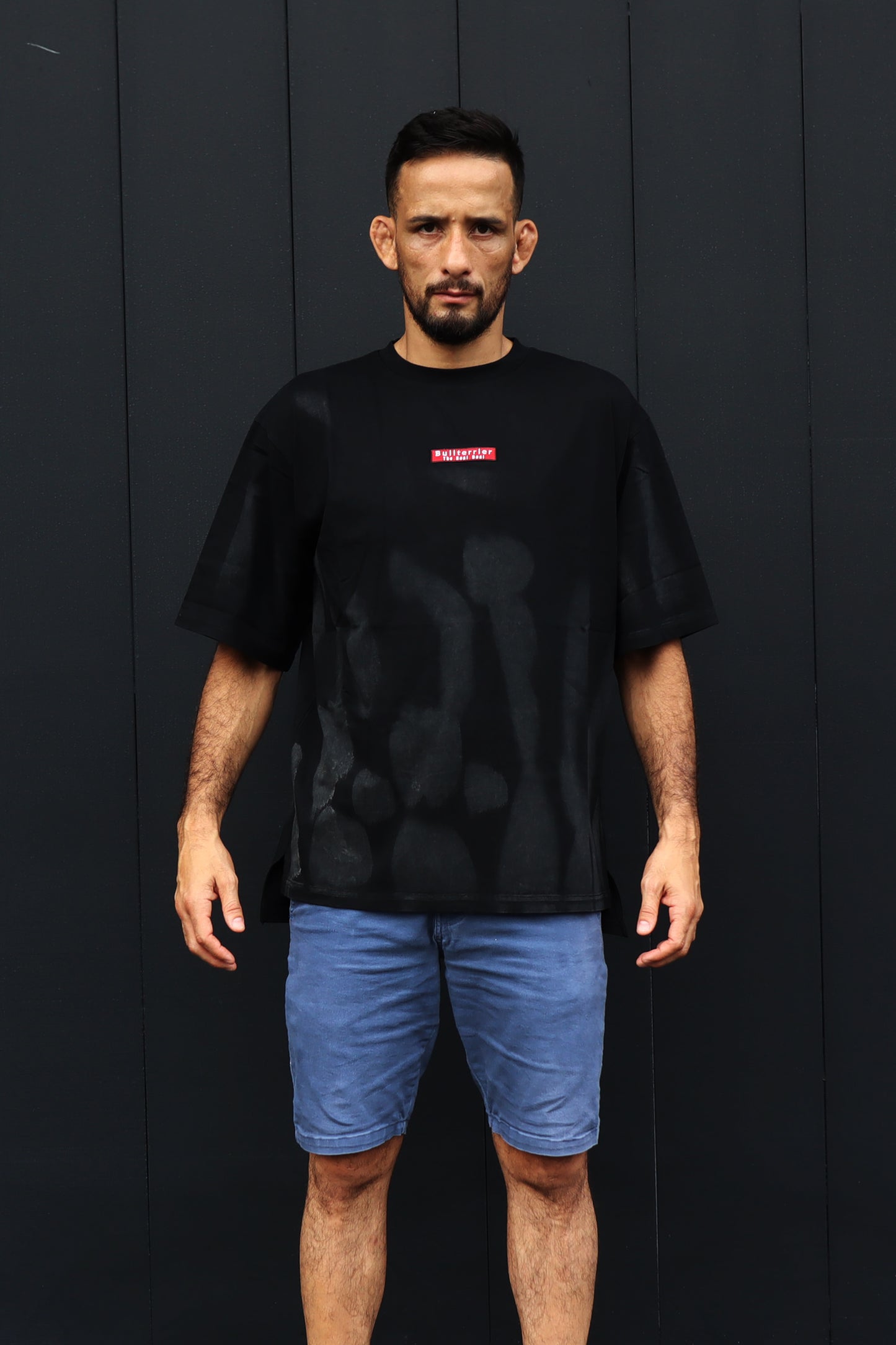 BULL TERRIER Oversized T-Shirt Tie Dye