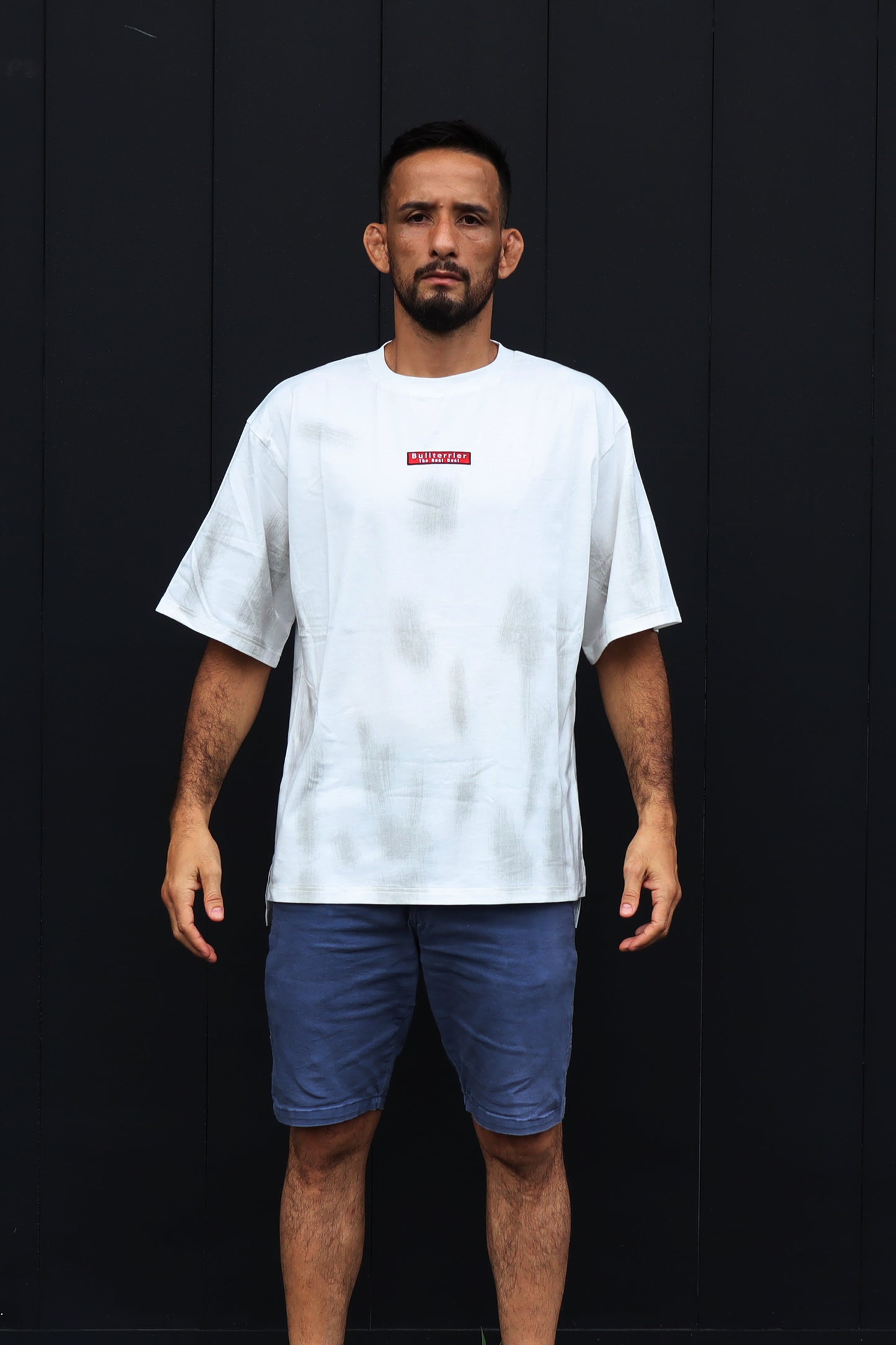 BULL TERRIER Oversized T-Shirt Tie Dye