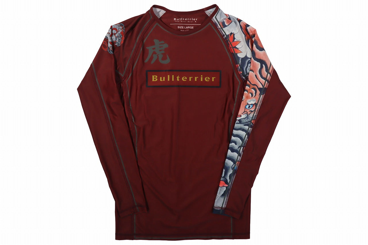 BULL TERRIER Rash Guard TORAH Long Sleeve