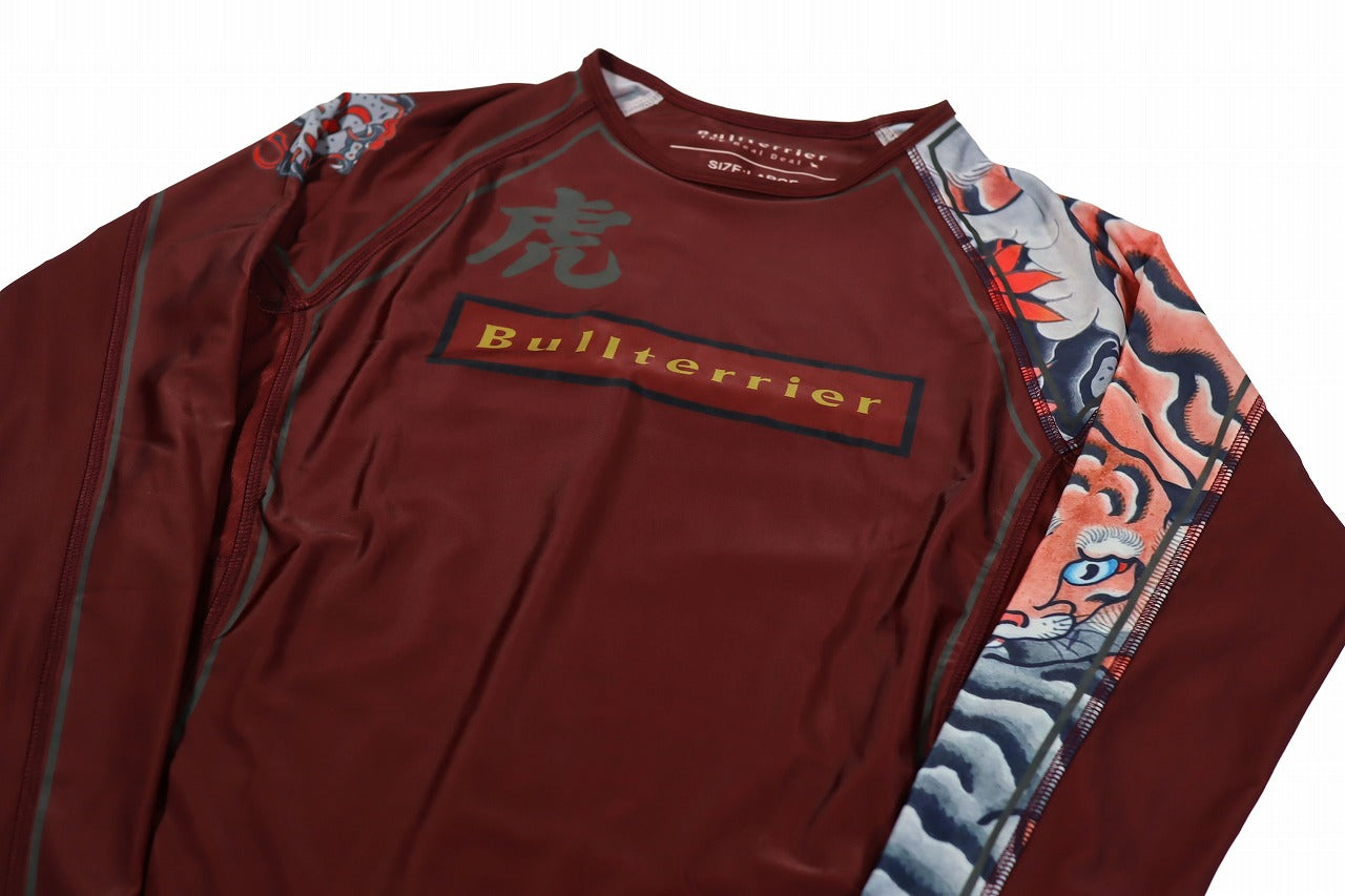 BULL TERRIER Rash Guard TORAH Long Sleeve