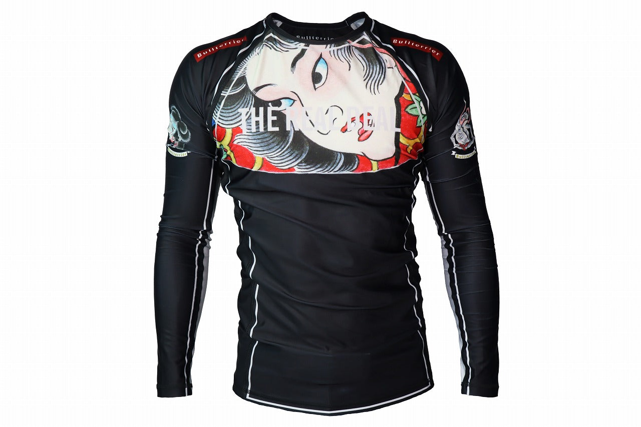 BULL TERRIER Rashguard TSUNADEHIME Long Sleeve
