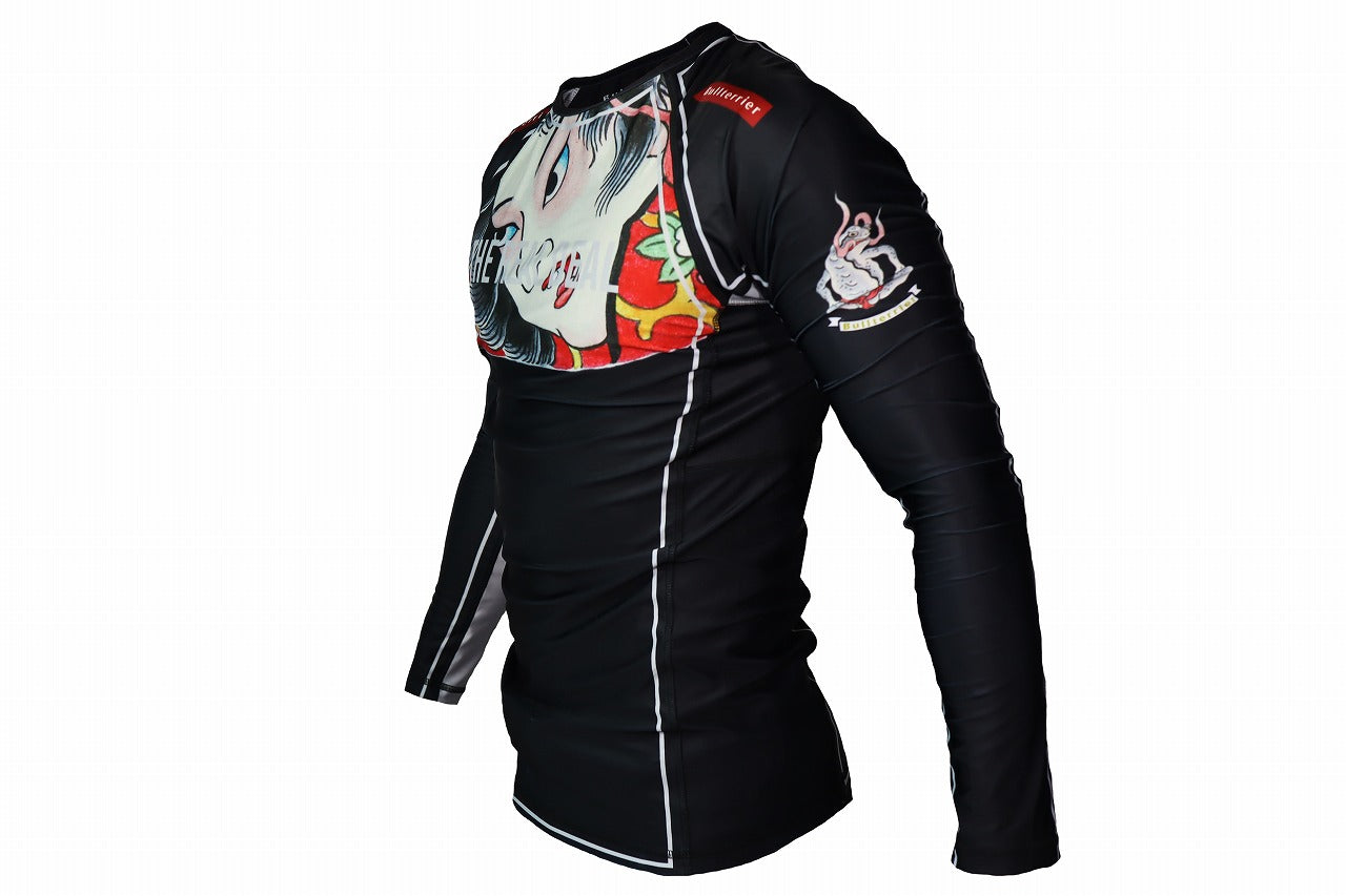 BULL TERRIER Rashguard TSUNADEHIME Long Sleeve