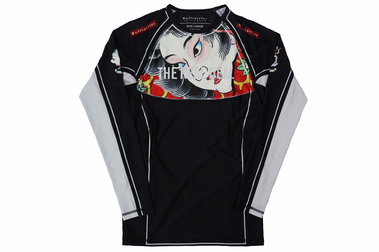 BULL TERRIER Rashguard TSUNADEHIME Long Sleeve