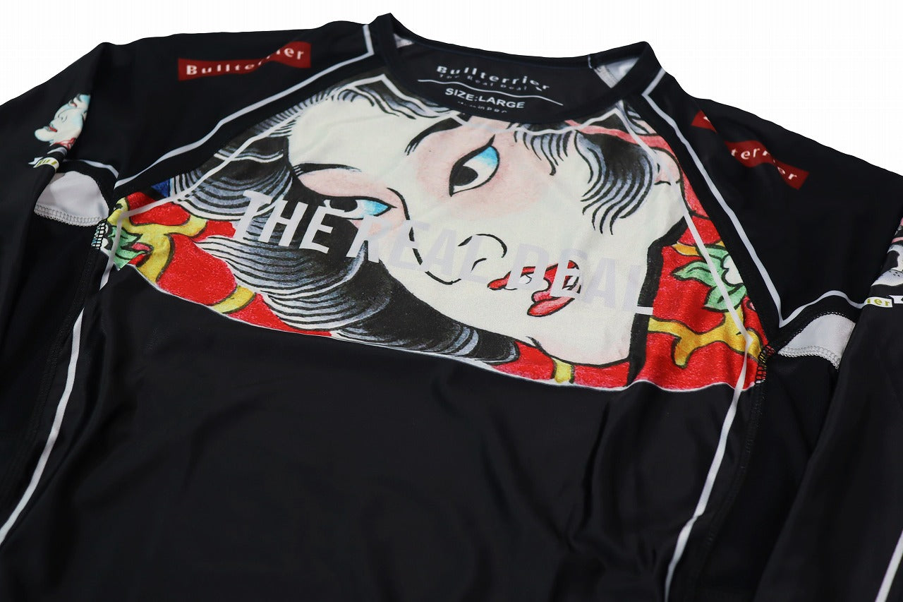 BULL TERRIER Rashguard TSUNADEHIME Long Sleeve