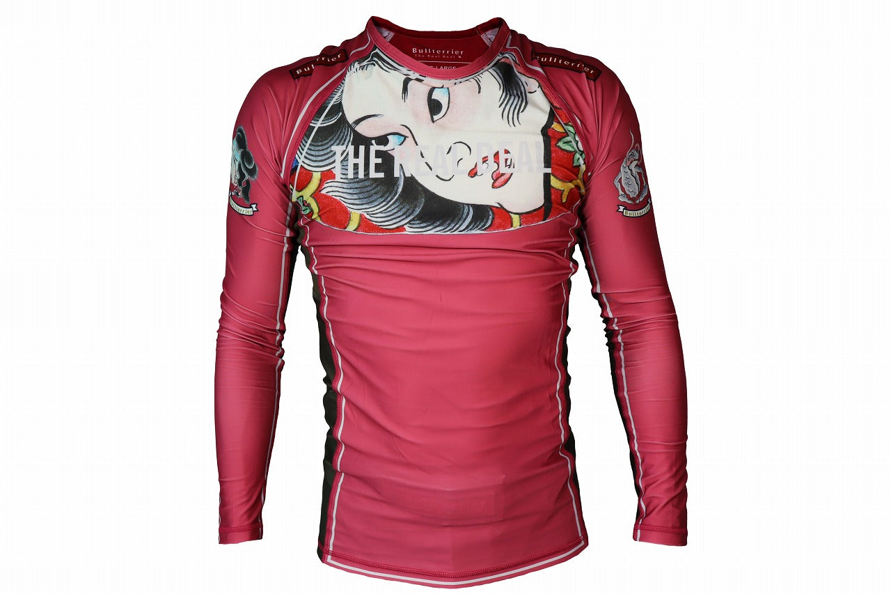 BULL TERRIER Rashguard TSUNADEHIME Long Sleeve
