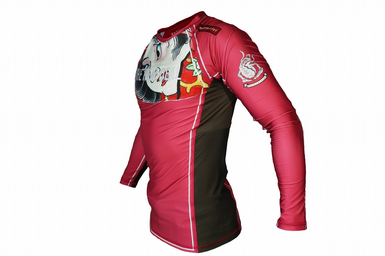 BULL TERRIER Rashguard TSUNADEHIME Long Sleeve