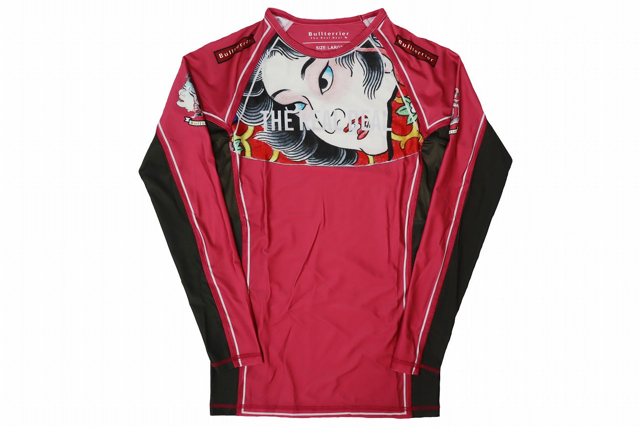 BULL TERRIER Rashguard TSUNADEHIME Long Sleeve