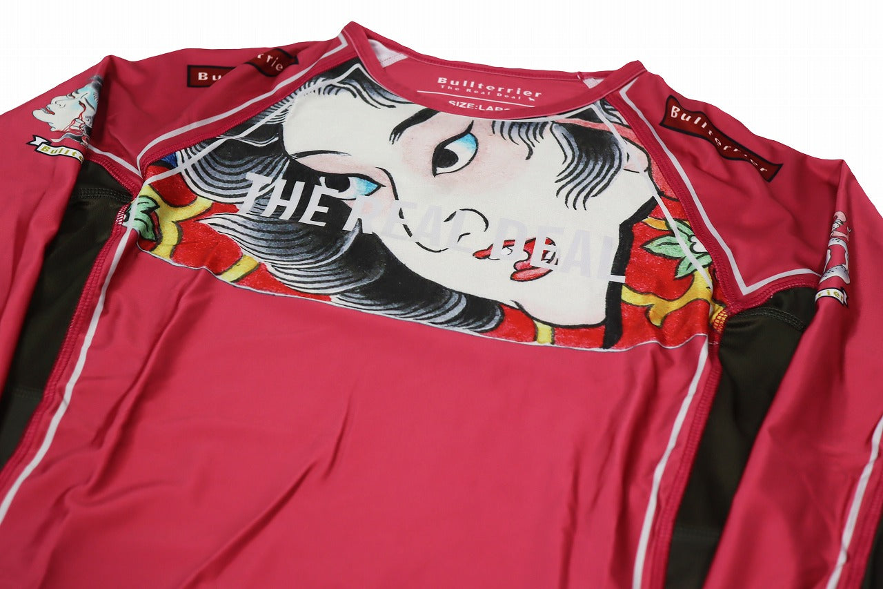 BULL TERRIER Rashguard TSUNADEHIME Long Sleeve