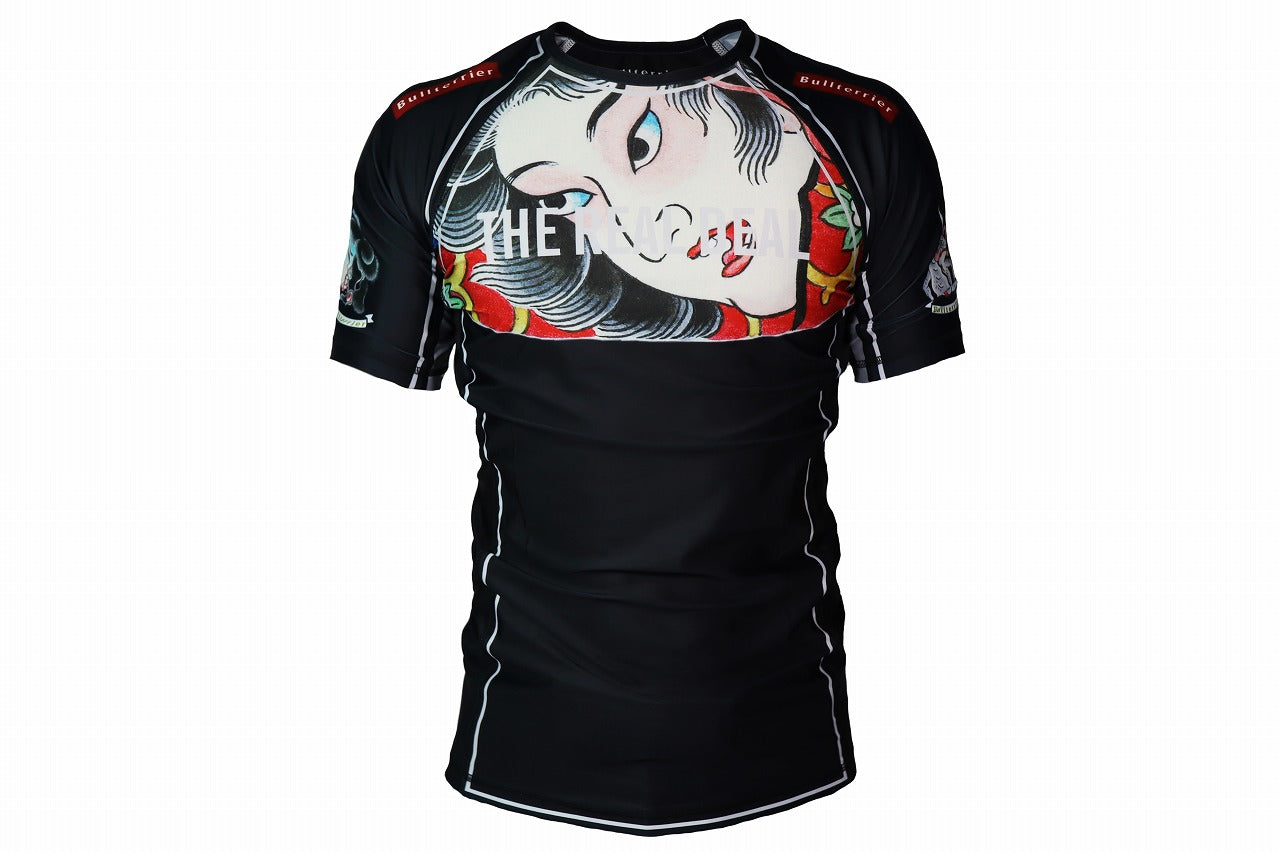 BULL TERRIER Rashguard TSUNADEHIME Short Sleeve