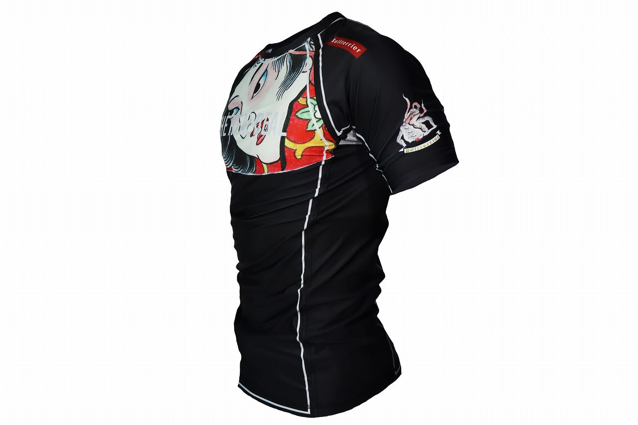BULL TERRIER Rashguard TSUNADEHIME Short Sleeve