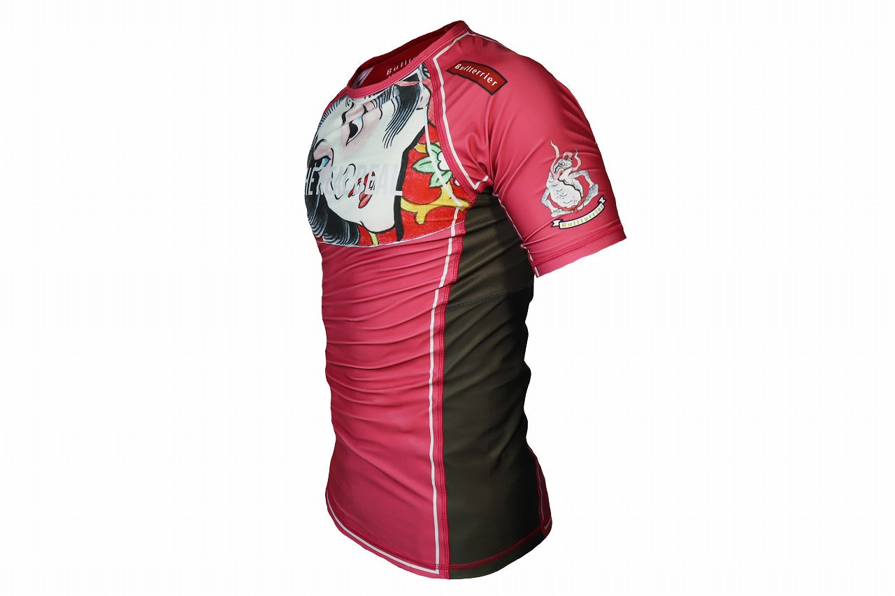 BULL TERRIER Rashguard TSUNADEHIME Short Sleeve