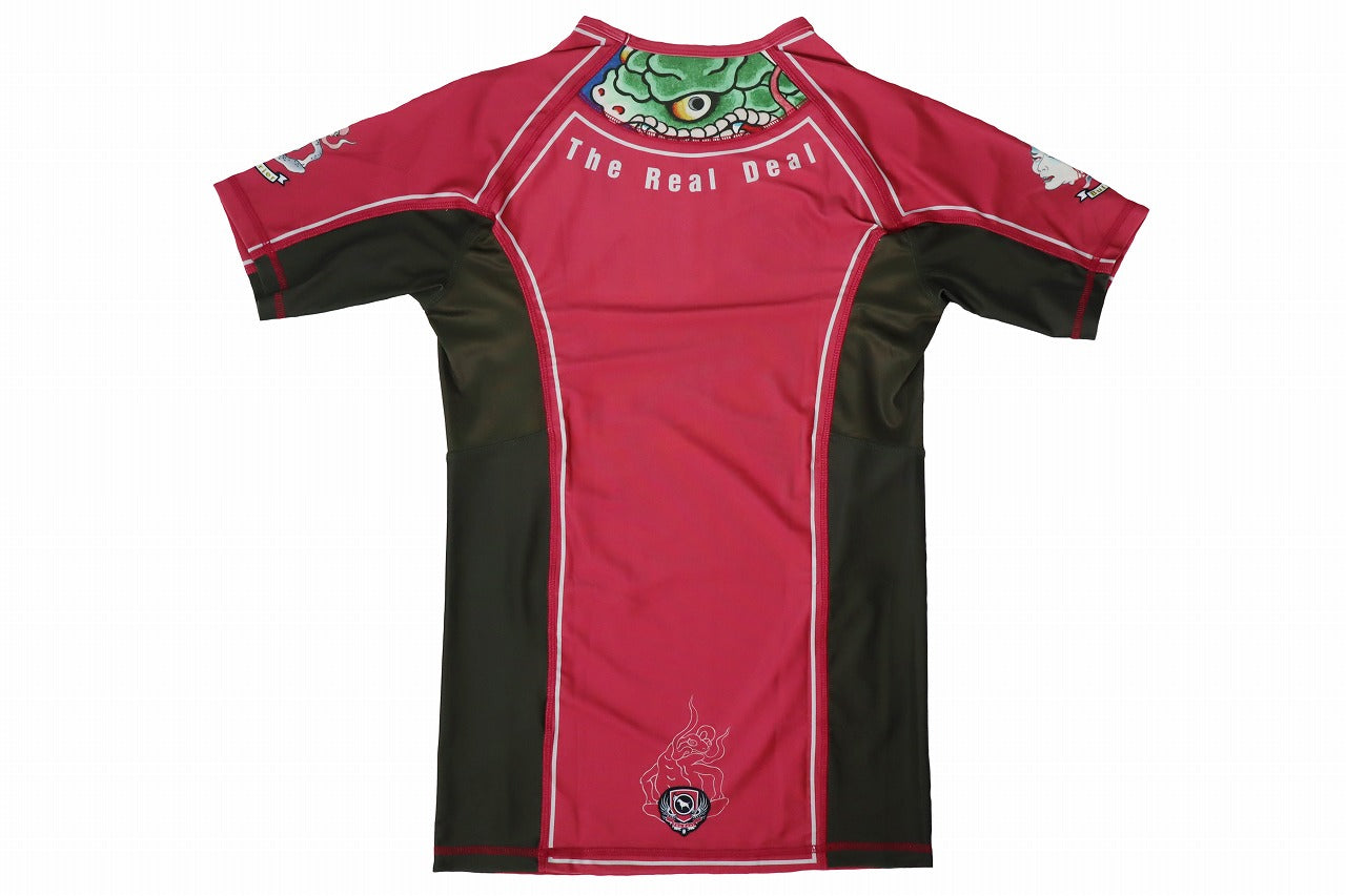 BULL TERRIER Rashguard TSUNADEHIME Short Sleeve
