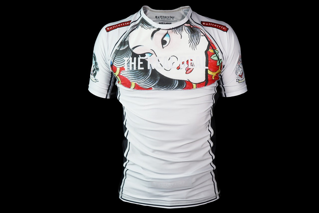 BULL TERRIER Rashguard TSUNADEHIME Short Sleeve