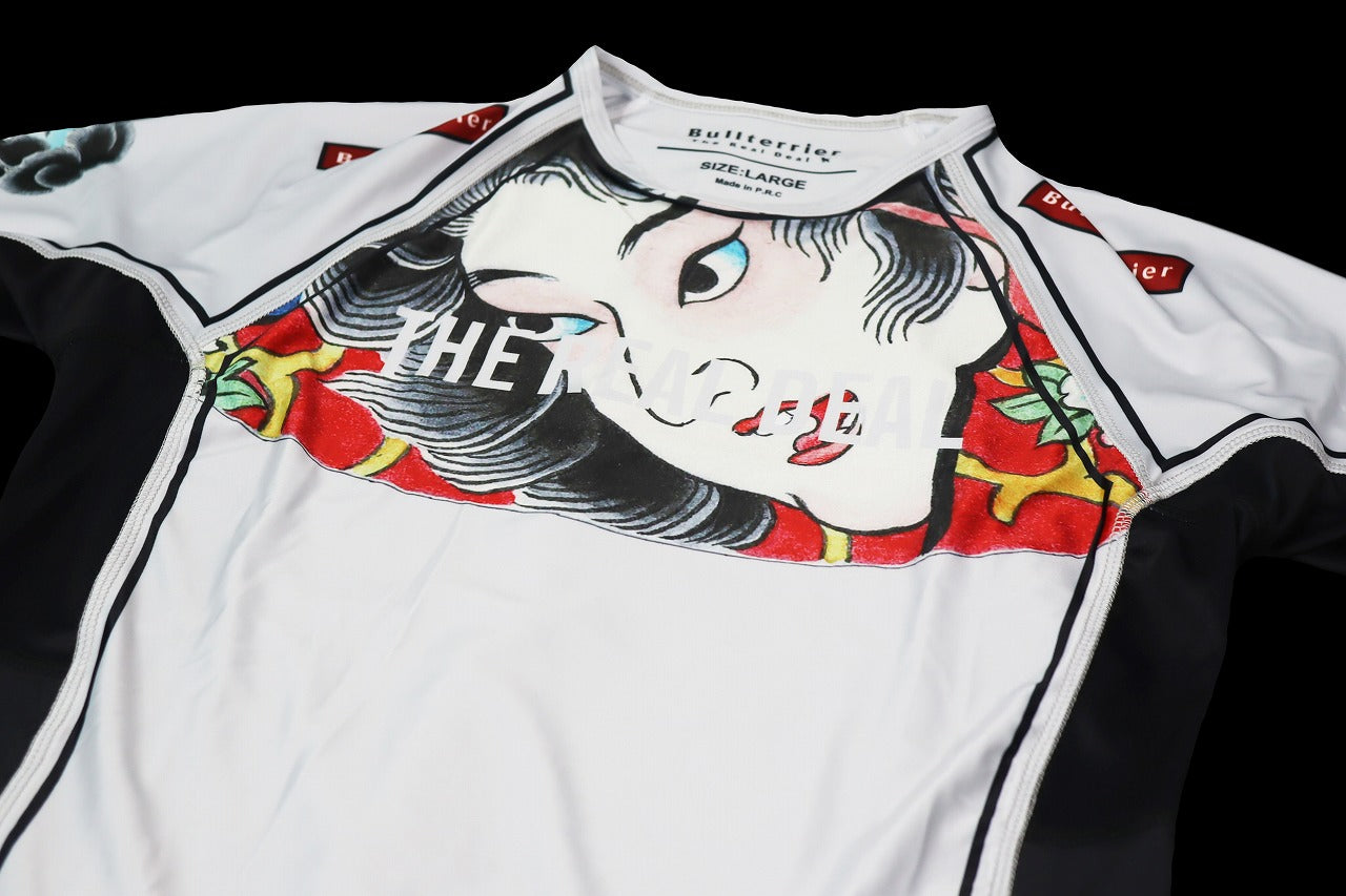 BULL TERRIER Rashguard TSUNADEHIME Short Sleeve