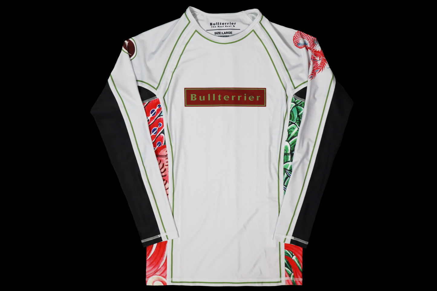 BULL TERRIER Rashguard HOUOU Long Sleeve