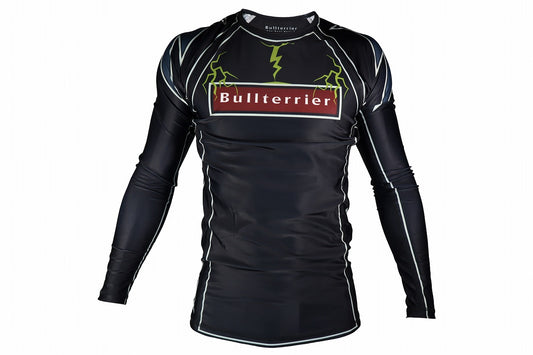 BULL TERRIER Rash Guard LIGHTNING Long Sleeve