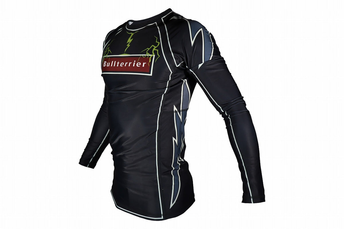 BULL TERRIER Rash Guard LIGHTNING Long Sleeve