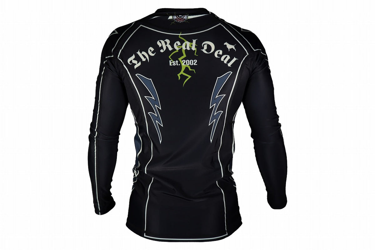 BULL TERRIER Rash Guard LIGHTNING Long Sleeve
