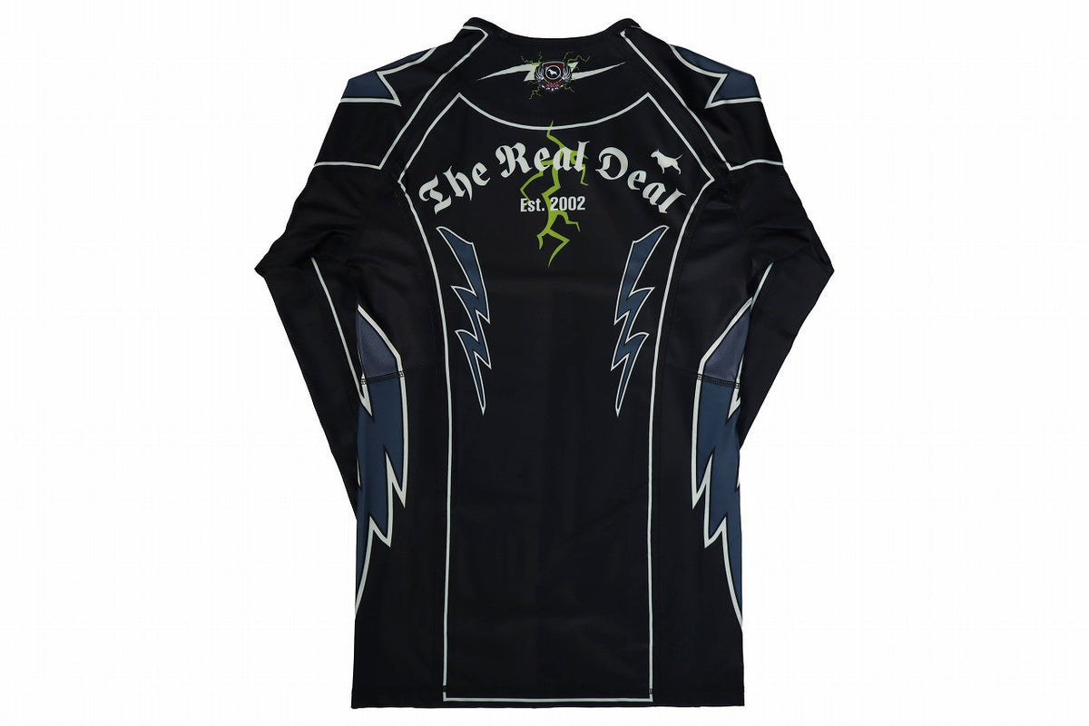 BULL TERRIER Rash Guard LIGHTNING Long Sleeve