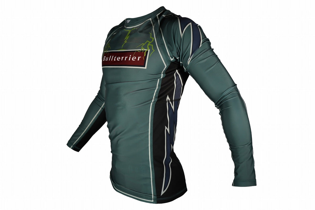 BULL TERRIER Rash Guard LIGHTNING Long Sleeve