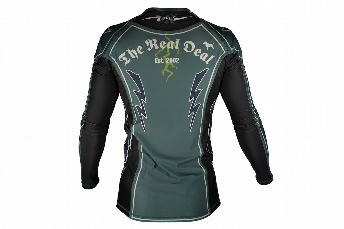 BULL TERRIER Rash Guard LIGHTNING Long Sleeve