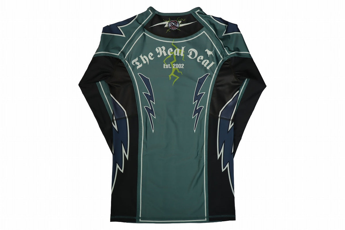 BULL TERRIER Rash Guard LIGHTNING Long Sleeve