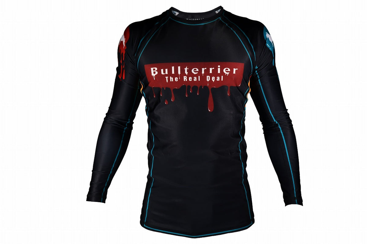 BULL TERRIER Rash Guard PAINT Long Sleeve